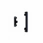 GOOG-PIX8PRO-SIDE-BTN-OBSIDIAN - Physical Side Volume / Power Buttons For Google Pixel 8 Pro - Obsidian/Black