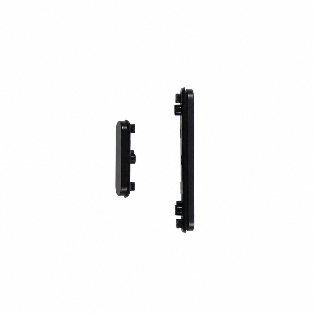 GOOG-PIX9-SIDE-BTN-OBSIDIAN - Physical Side Volume / Power Buttons For Google Pixel 9 - Obsidian/Black