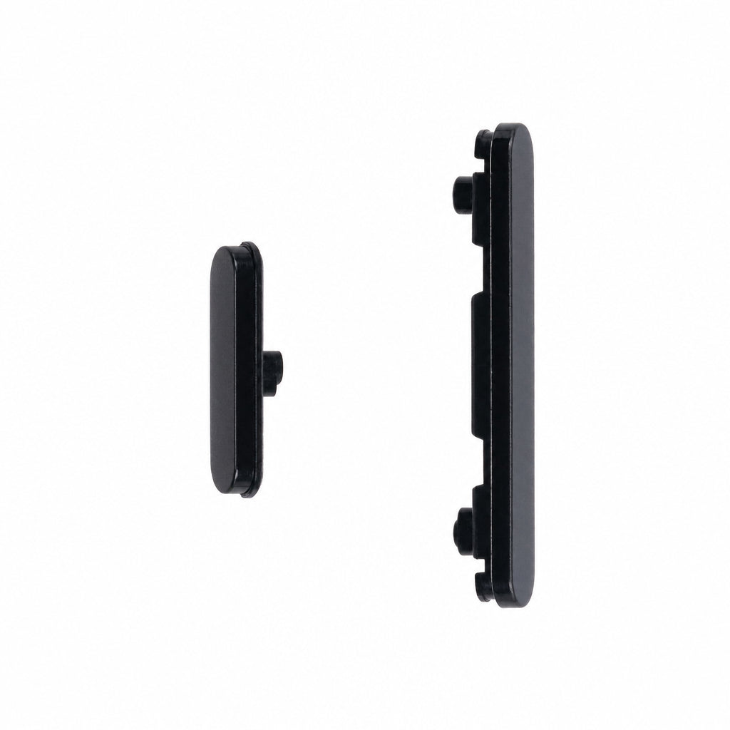 GOOG-PIX9A-SIDE-BTN-OBSIDIAN - Physical Side Volume / Power Buttons For Google Pixel 9a - Obsidian/Black