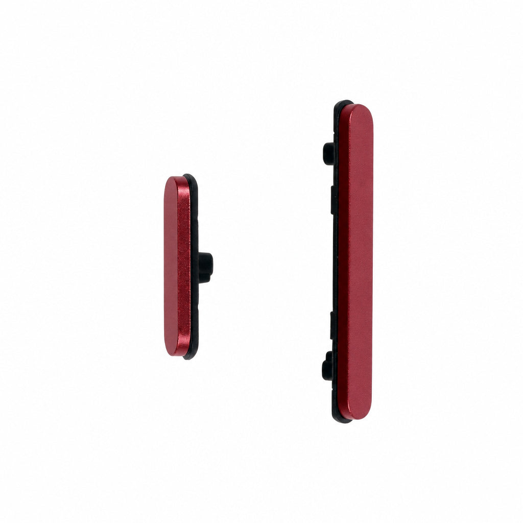 GOOG-PIX9A-SIDE-BTN-PEONY - Physical Side Volume / Power Buttons For Google Pixel 9a - Peony/Pink