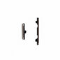 GOOG-PIX9A-SIDE-BTN-PORCELAIN - Physical Side Volume / Power Buttons For Google Pixel 9a - Porcelain/White