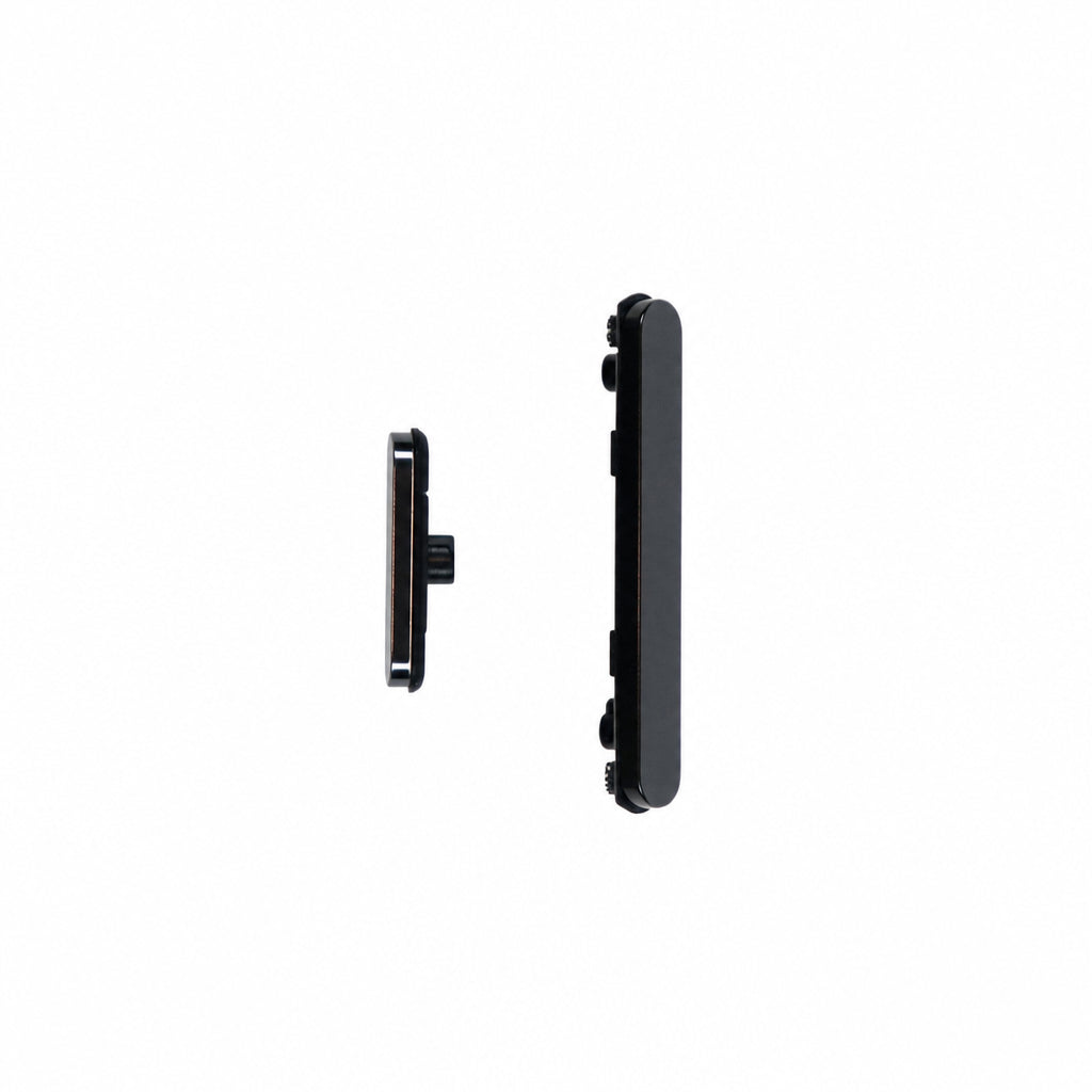 GOOG-PIX9PRO-SIDE-BTN-OBSIDIAN - Physical Side Volume / Power Buttons For Google Pixel 9 Pro - Obsidian/Black
