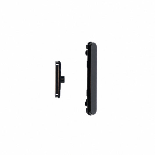 GOOG-PIX9PRO-SIDE-BTN-OBSIDIAN - Physical Side Volume / Power Buttons For Google Pixel 9 Pro - Obsidian/Black