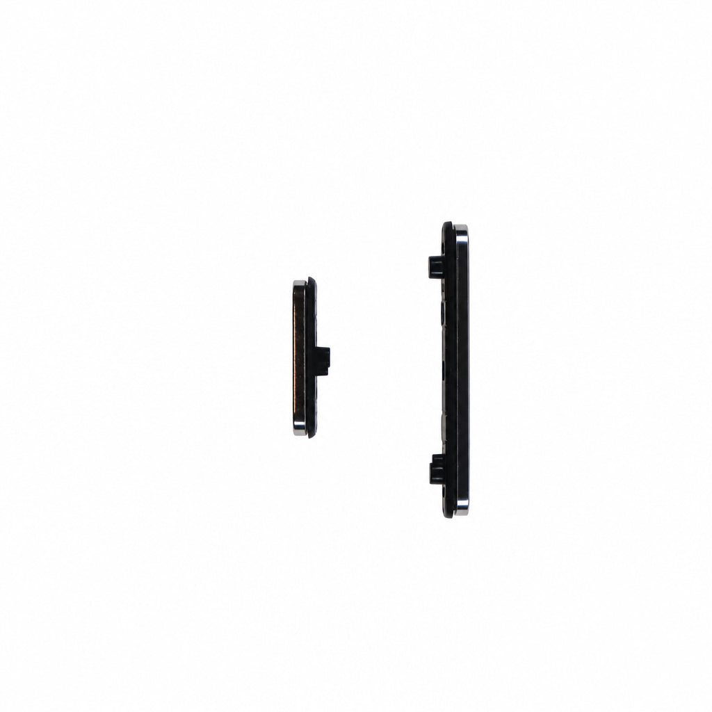 GOOG-PIX9PRO-SIDE-BTN-PORCELAIN - Physical Side Volume / Power Buttons For Google Pixel 9 Pro - Porcelain/White