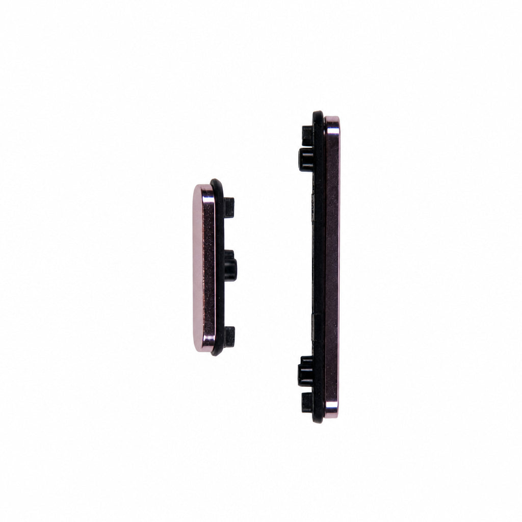 GOOG-PIX9PRO-SIDE-BTN-ROSE - Physical Side Volume / Power Buttons For Google Pixel 9 Pro - Rose/Pink