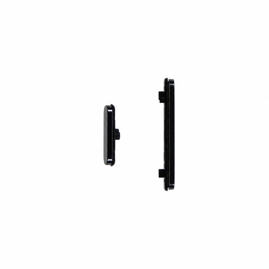 GOOG-PIX9PROXL-SIDE-BTN-OBSIDIAN - Physical Side Volume / Power Buttons For Google Pixel 9 Pro XL - Obsidian/Black