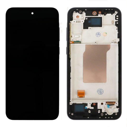 Samsung Galaxy A35 Incell LCD Display With Frame (Black)