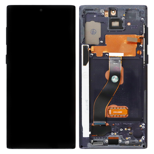 Samsung Galaxy Note 10 (SM-N970F) OLED Display With Frame (Black)