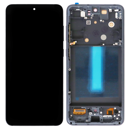 Samsung Galaxy S21 FE (SM-G990B) OLED Display (Big Size) With Frame (Black)