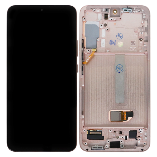 Samsung S22 Plus (SM‑S901) OLED Display With Frame (Pink)