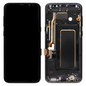 Samsung Galaxy S8 Plus (SM-G955F, SM-G955F/DS) OLED Display With Frame (Black)