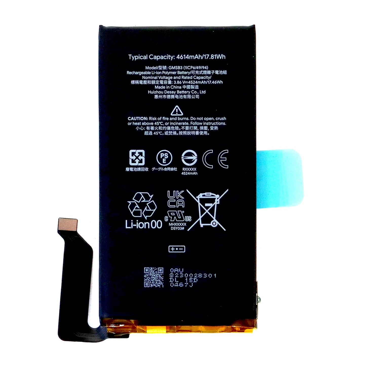 Google Pixel 6 Battery (GMSB3)