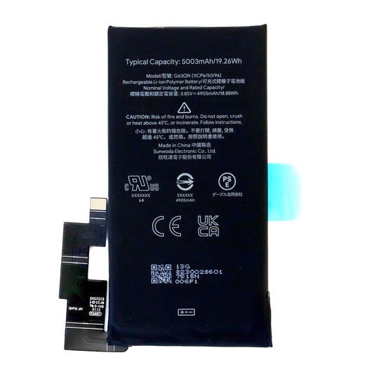 Google Pixel 6 Pro (G63QN) Battery
