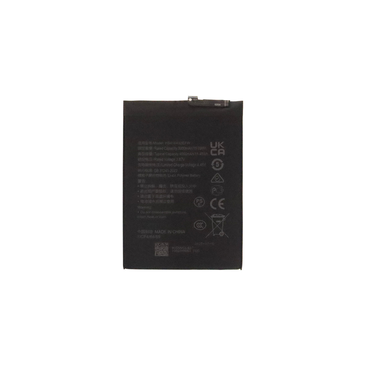 Honor X8 4G Honor X9 ANY-LX1 Battery HB416492EFW