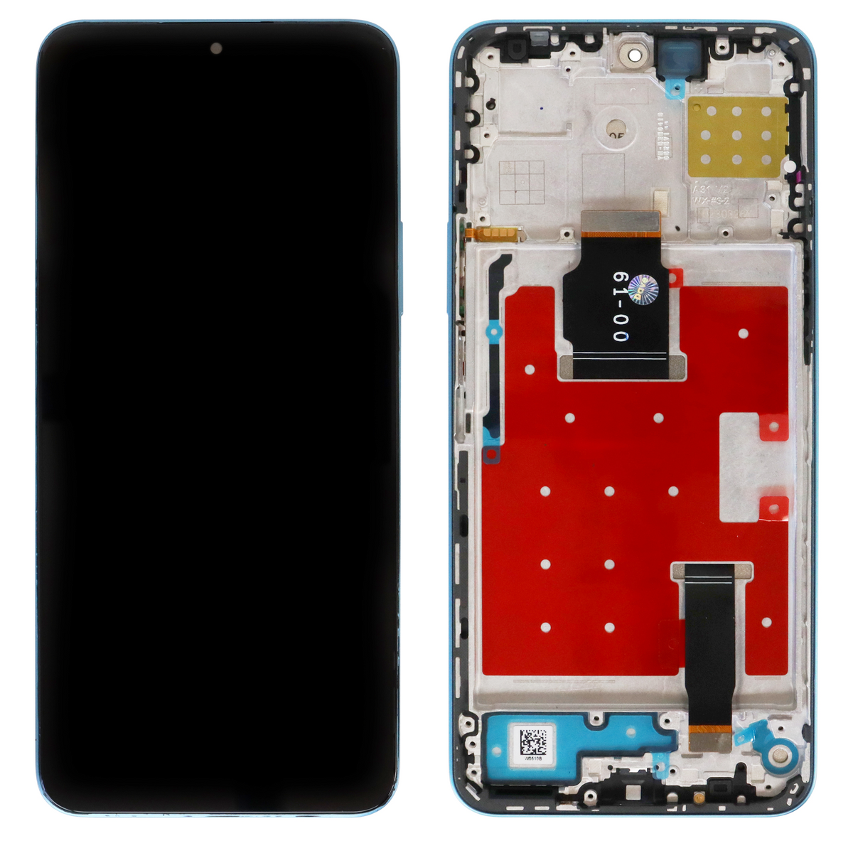 Honor 90 Lite (CRT-NX1) LCD Display With Frame (Blue)