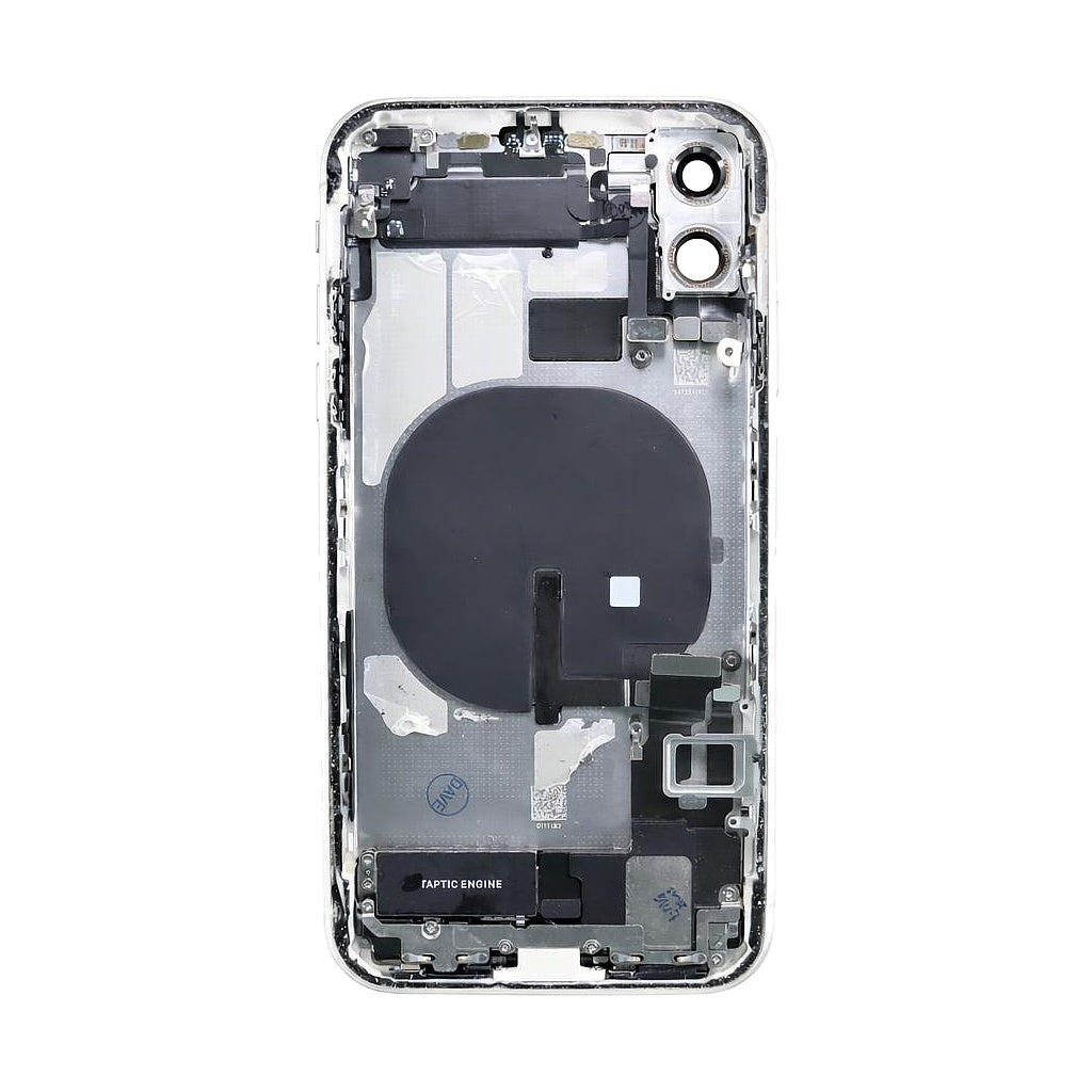 iPhone 11 Back Housing With Small Parts - White (Genuine Pulled Grade A/B)