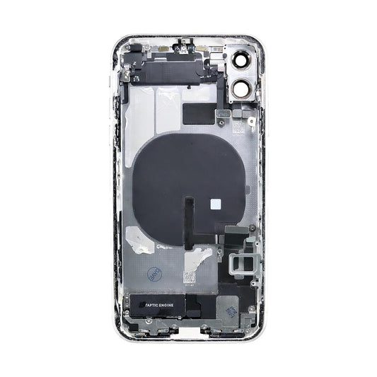 iPhone 11 Back Housing With Small Parts - White (Genuine Pulled Grade A/B)