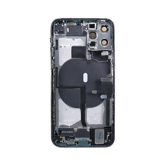 iPhone 11 Pro Back Housing With Small Parts - Midnight Green (Genuine Pulled Grade A/B)