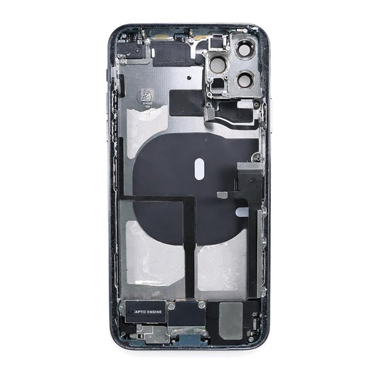 iPhone 11 Pro Max Back Housing With Small Parts - Midnight Green (Genuine Pulled Grade A/B)