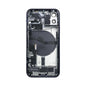 iPhone 12 Back Housing With Small Parts - Black (Genuine Pulled Grade A/B)