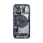 iPhone 12 Back Housing With Small Parts - Blue (Genuine Pulled Grade A/B)