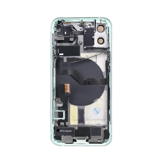 iPhone 12 Back Housing With Small Parts - Green (Genuine Pulled Grade A/B)