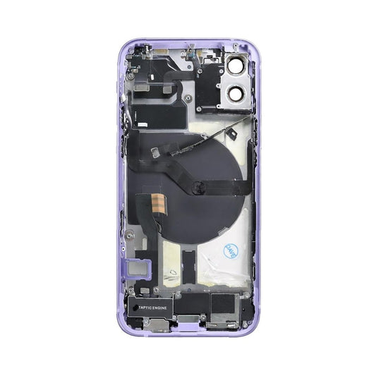 iPhone 12 Back Housing With Small Parts - Purple (Genuine Pulled Grade A/B)