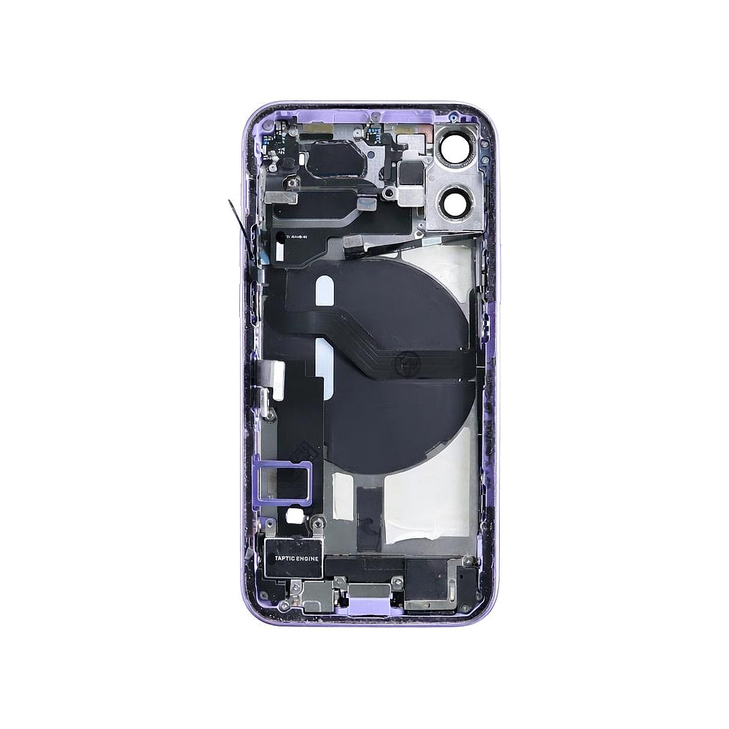 iPhone 12 Mini Back Housing With Small Parts - Purple (Genuine Pulled Grade A/B)
