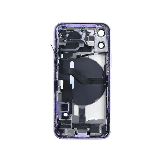 iPhone 12 Mini Back Housing With Small Parts - Purple (Genuine Pulled Grade A/B)