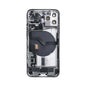 iPhone 12 Pro Back Housing With Small Parts - Silver (Genuine Pulled Grade A/B)