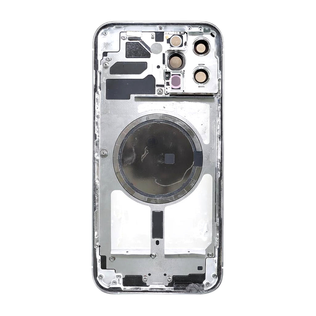 iPhone 12 Pro Max Back Rear Housing - Silver (Genuine Pulled Grade A/B)