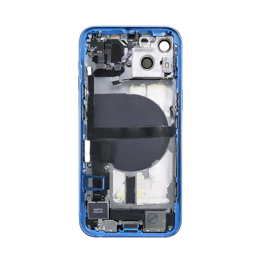 iPhone 13 Back Housing With Small Parts - Blue (Genuine Pulled Grade A/B)