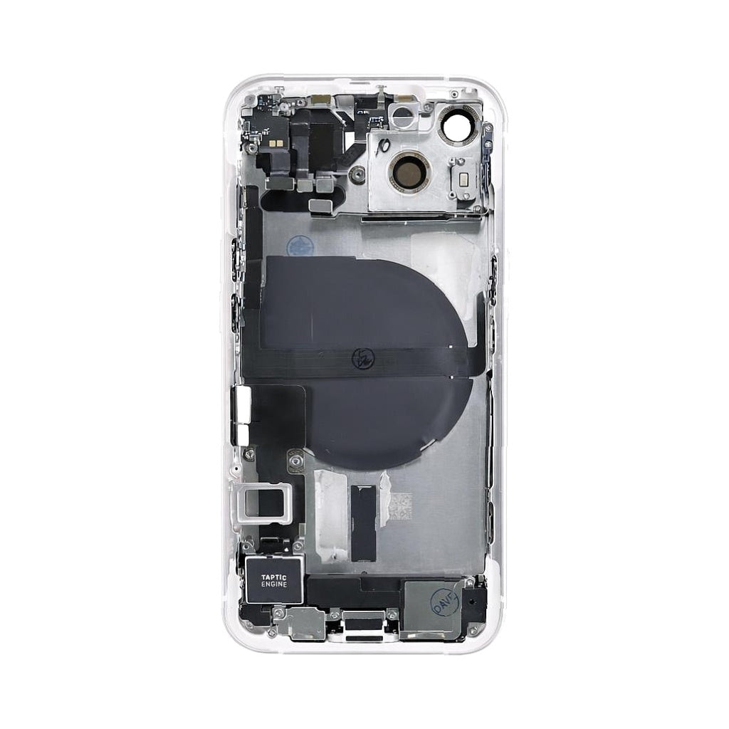 iPhone 13 Back Housing With Small Parts - Starlight (Genuine Pulled Grade A/B)