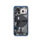 iPhone 13 Mini Back Housing With Small Parts - Blue (Genuine Pulled Grade A/B)