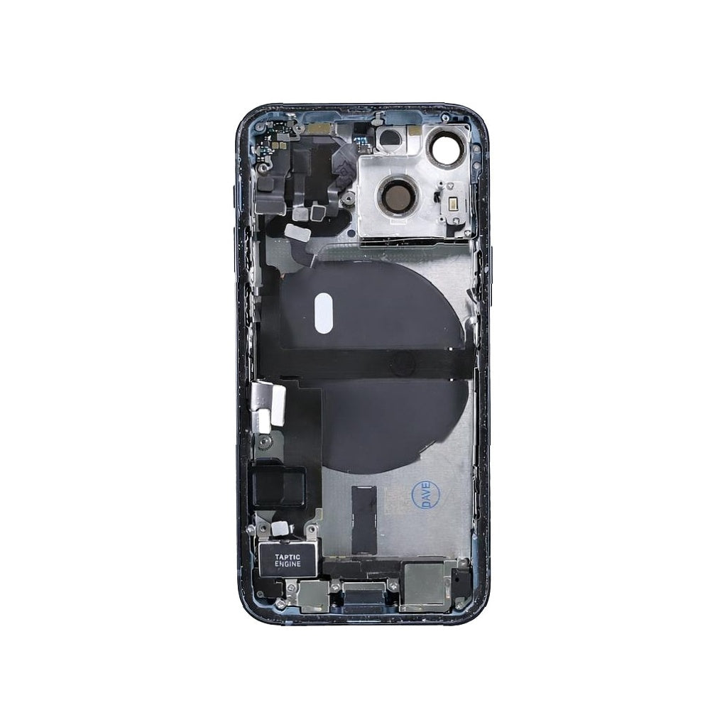 iPhone 13 Mini Back Housing With Small Parts - Midnight (Genuine Pulled Grade A/B)