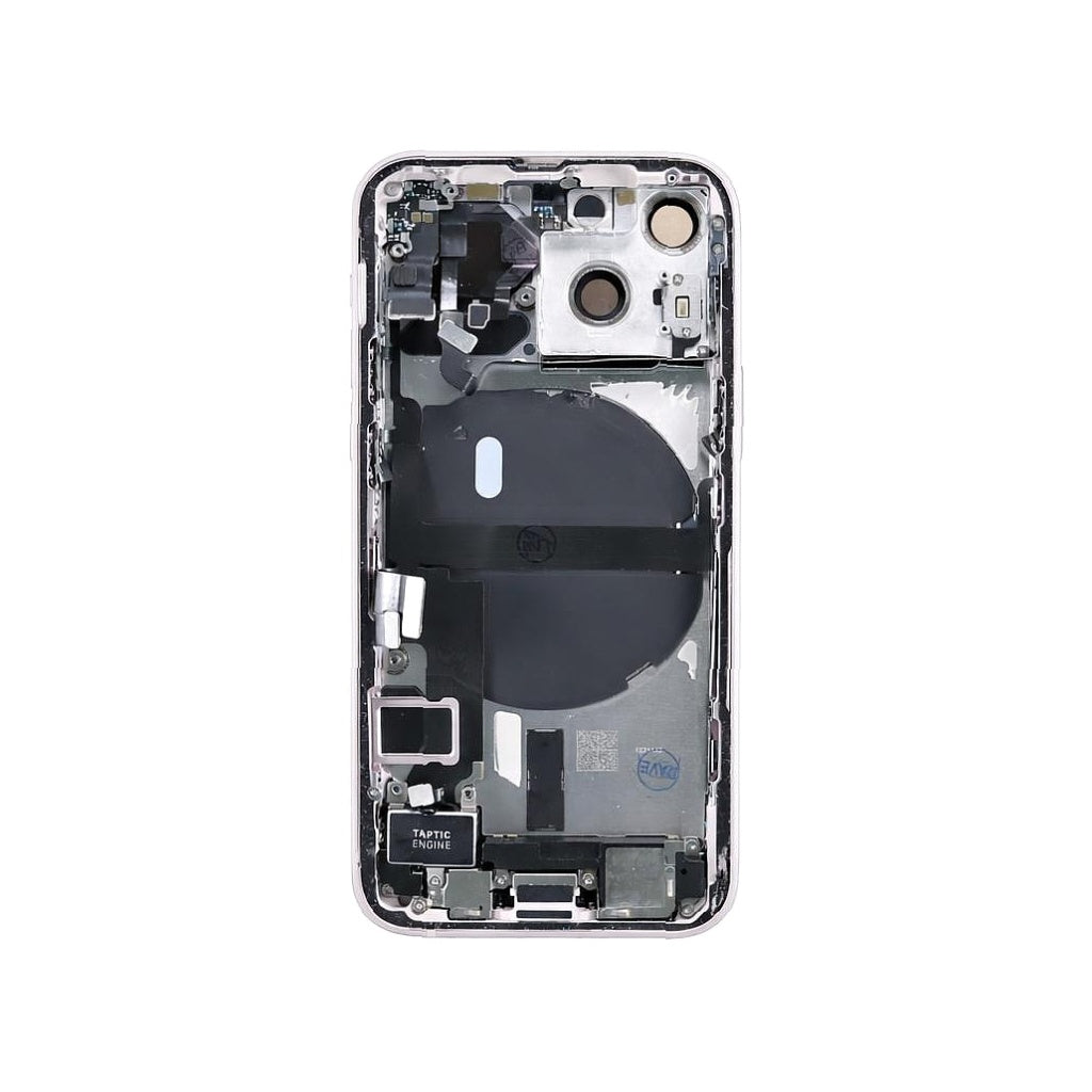 iPhone 13 Mini Back Housing With Small Parts - Pink (Genuine Pulled Grade A/B)