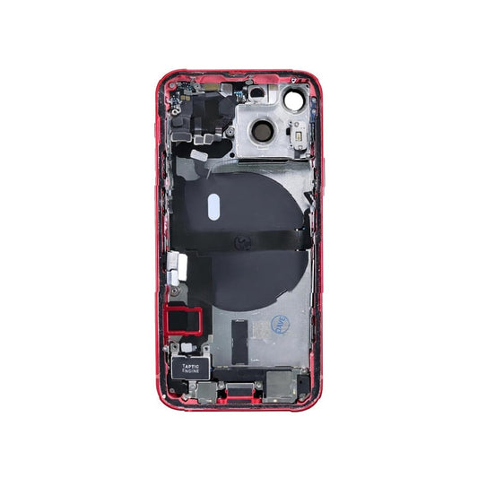 iPhone 13 Mini Back Housing With Small Parts - (PRODUCT)RED (Genuine Pulled Grade A/B)