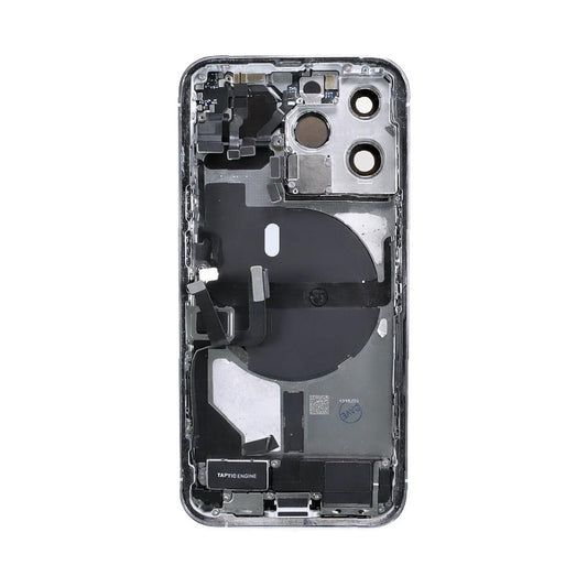iPhone 13 Pro Back Housing With Small Parts - Silver (Genuine Pulled Grade A/B)