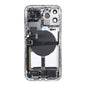 iPhone 13 Pro Max Back Housing With Small Parts - Silver (Genuine Pulled Grade A/B)
