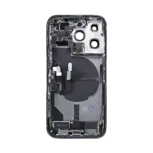 iPhone 14 Pro Back Housing With Small Parts - Gold (Genuine Pulled Grade A/B)