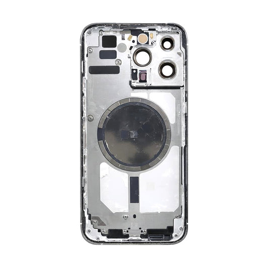 iPhone 14 Pro Max Back Rear Housing - Silver (Genuine Pulled Grade A/B)