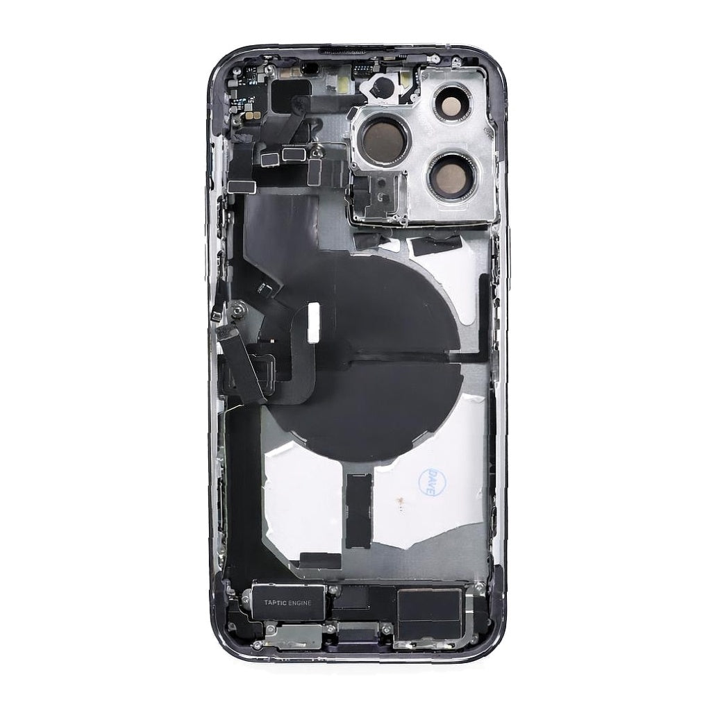 iPhone 14 Pro Max Back Housing With Small Parts - Deep Purple (Genuine Pulled Grade A/B)