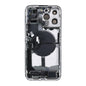 iPhone 14 Pro Max Back Housing With Small Parts - Silver (Genuine Pulled Grade A/B)