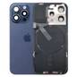 iPhone 15 Pro Back Glass with Small Parts - Blue Titanium (Genuine Pulled)
