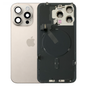 iPhone 15 Pro Max Back Glass with Small Parts - Natural Titanium (Genuine Pulled)