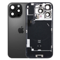 iPhone 16 Pro Back Glass with Small Parts - Black Titanium (Genuine Pulled)