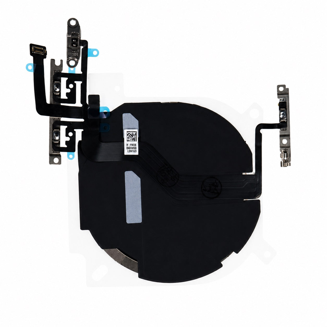 IPHN-12M-NFC-COIL-PWR-VOL-FLEX - NFC Coil Flex Cable With Power Volume Flex For iPhone 12 Mini