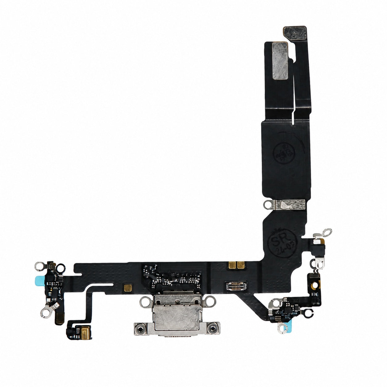 IPHONE-16-PORT-WHT - iPhone 16 Charging Port (White) - Genuine Reclaimed
