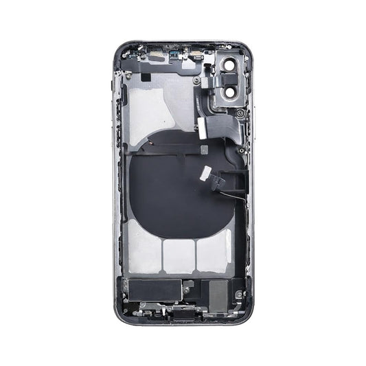 iPhone XS Back Housing With Small Parts - Space Gray (Genuine Pulled Grade A/B)
