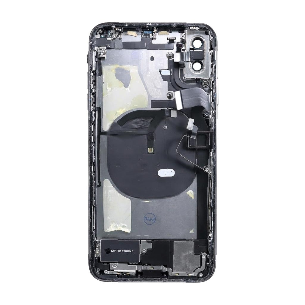 iPhone XS Max Back Housing With Small Parts - Space Gray (Genuine Pulled Grade A/B)
